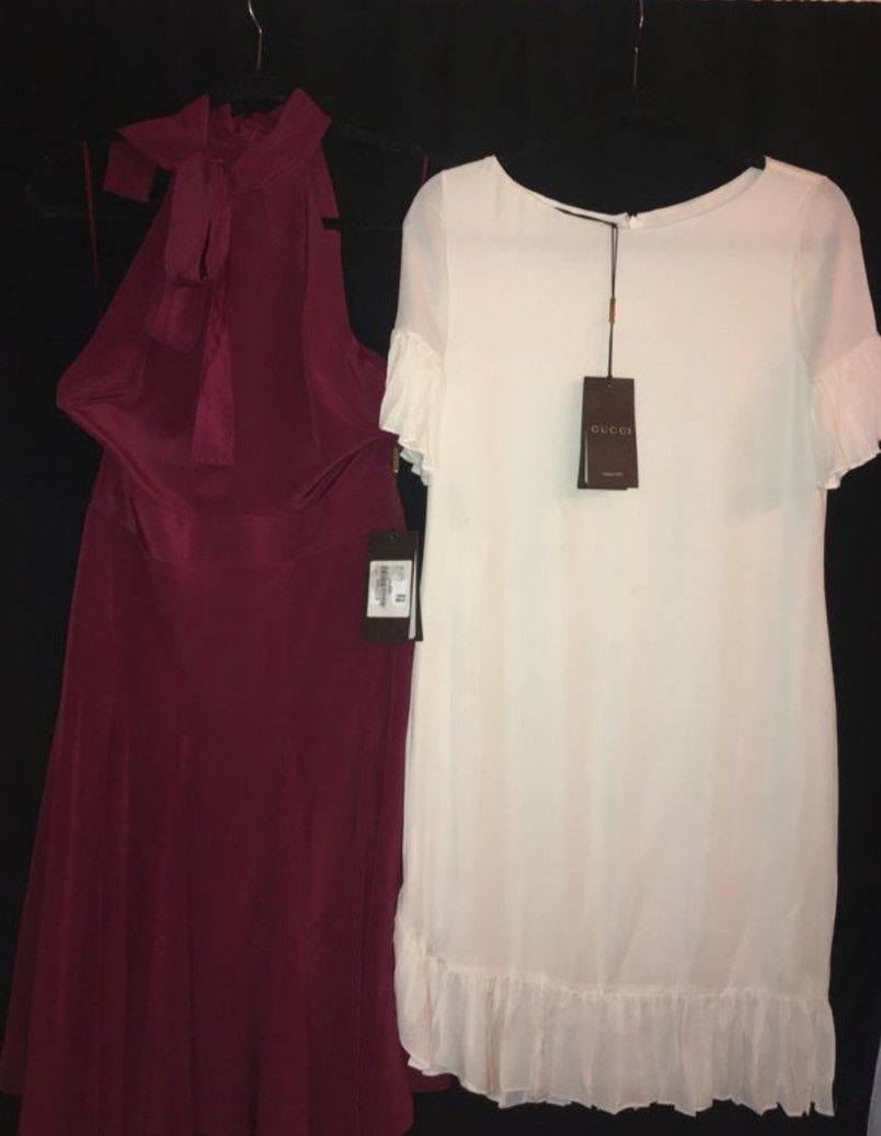 Brand New Gucci Dresses w/ Tags Sizes 40 & 44