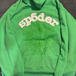 Green Spider Hoodie