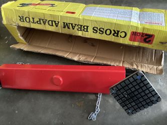 2 ton floor jack hydraulic cross beam adapter