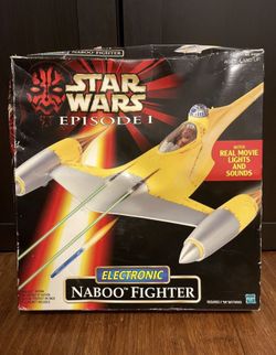 Star Wars Episode 1 Electronic Naboo Fighter Vehicle