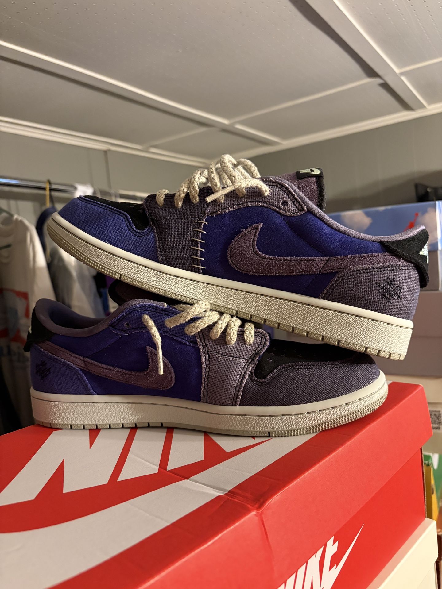 Jordan 1 Low OG Zion Williamson “Voodoo Alternate” Sz 10M