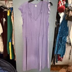 Old Navy Light Purple Dress – Size Large