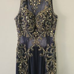 BLUSH PROM DRESS