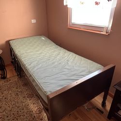 Medline Semi-Electric Basic Homecare Bed