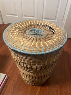 Natural Laundry Hamper or Toy Storage