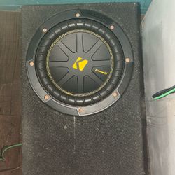 •BRAND NEW• Kicker Comp C/8” Sub 