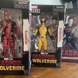 Marvel legends Deadpool and wolverine