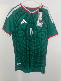Adidas Mexico Soccer Jersey C. Mora #19 L Signed by Carlos Peña