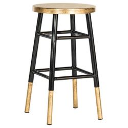 Safavieh Gold And Black Bar Stools