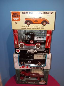 Die Cast Vehicle Coin Banks