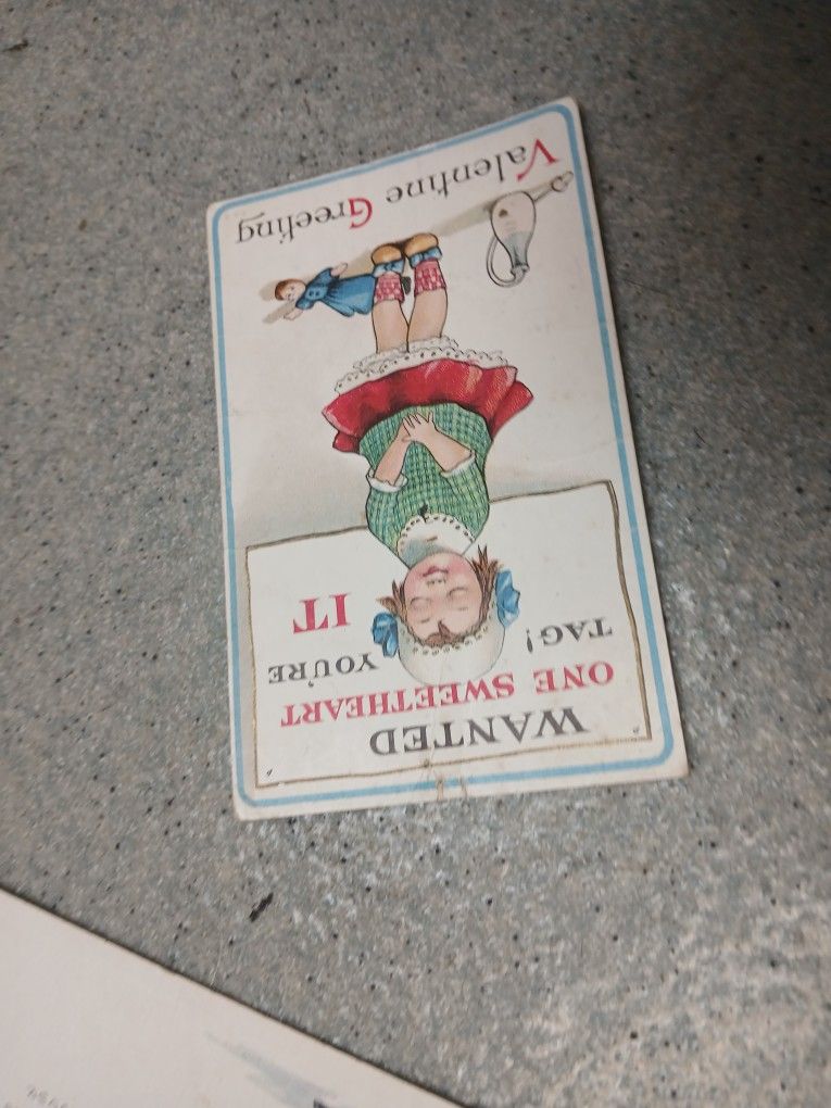 SWEET Lil Lot Of VALENTINES DAY VINTAGE POSTCARDS