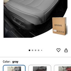2 Grey Seat Covers Bopuovre Universal