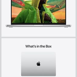 Mint MacBook Pro (16-inch) - Apple M1 Pro Chip with 10-Core CPU and 16-Core GPU, 1TB SSD, Silver