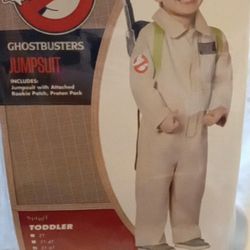 Toddler Ghost Busters Costume 