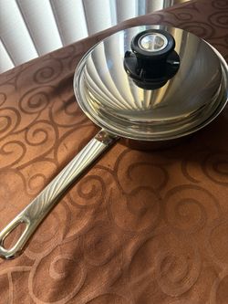 Stainless Steel Sauté and Egg Poaching Pan