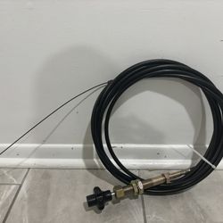 10FT Buyers Heavy Duty Vernier Locking Throttle Cable 