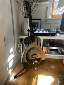 1996 Epiphone MD100 Metal Resonator Dobro Guitar