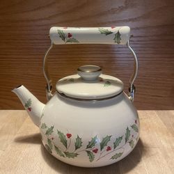 Vintage Christmas teapot