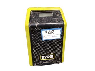 Ryobi Pcl600 Green Portable Speaker