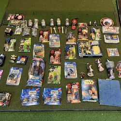 Star Wars Episode 1 Phantom Menace Toy Collection