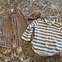 Baby Boy Dress Shirts Size 18-24 Months 