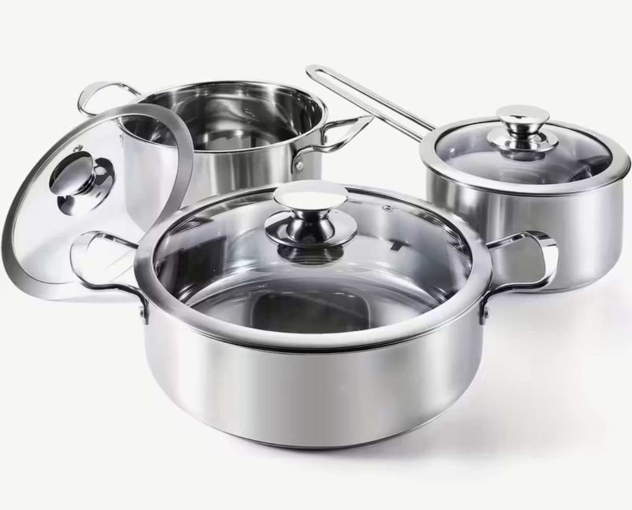 Stainless Steel 6 Pice Set