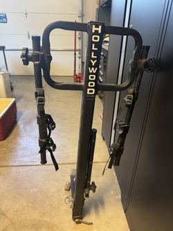 Hollywood trailer hitch, 4 bike rack