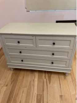 Wooden Baby Dresser / Chest of Drawers — Beige