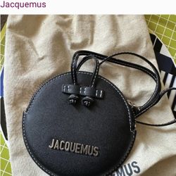 JACQUEMUS Small Leather Pouch Purse Adorable New 100% Authentic 