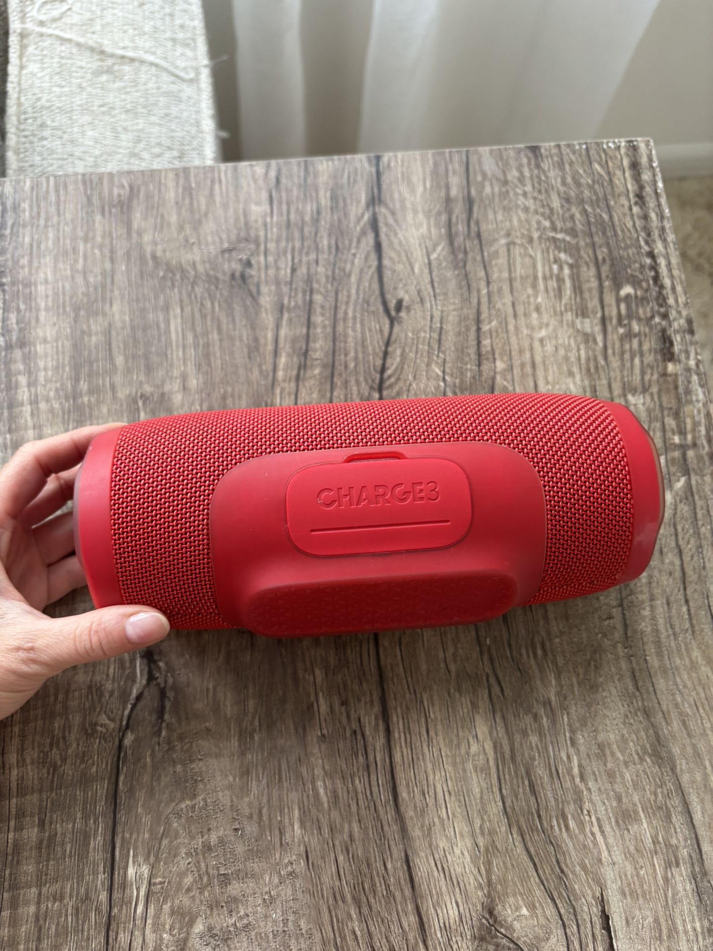 JBL Charge 3 - Waterproof Portable Bluetooth Speaker - Red