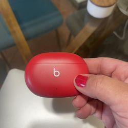 Beats Studio Ear Buds Headphones Noise Canc-Red