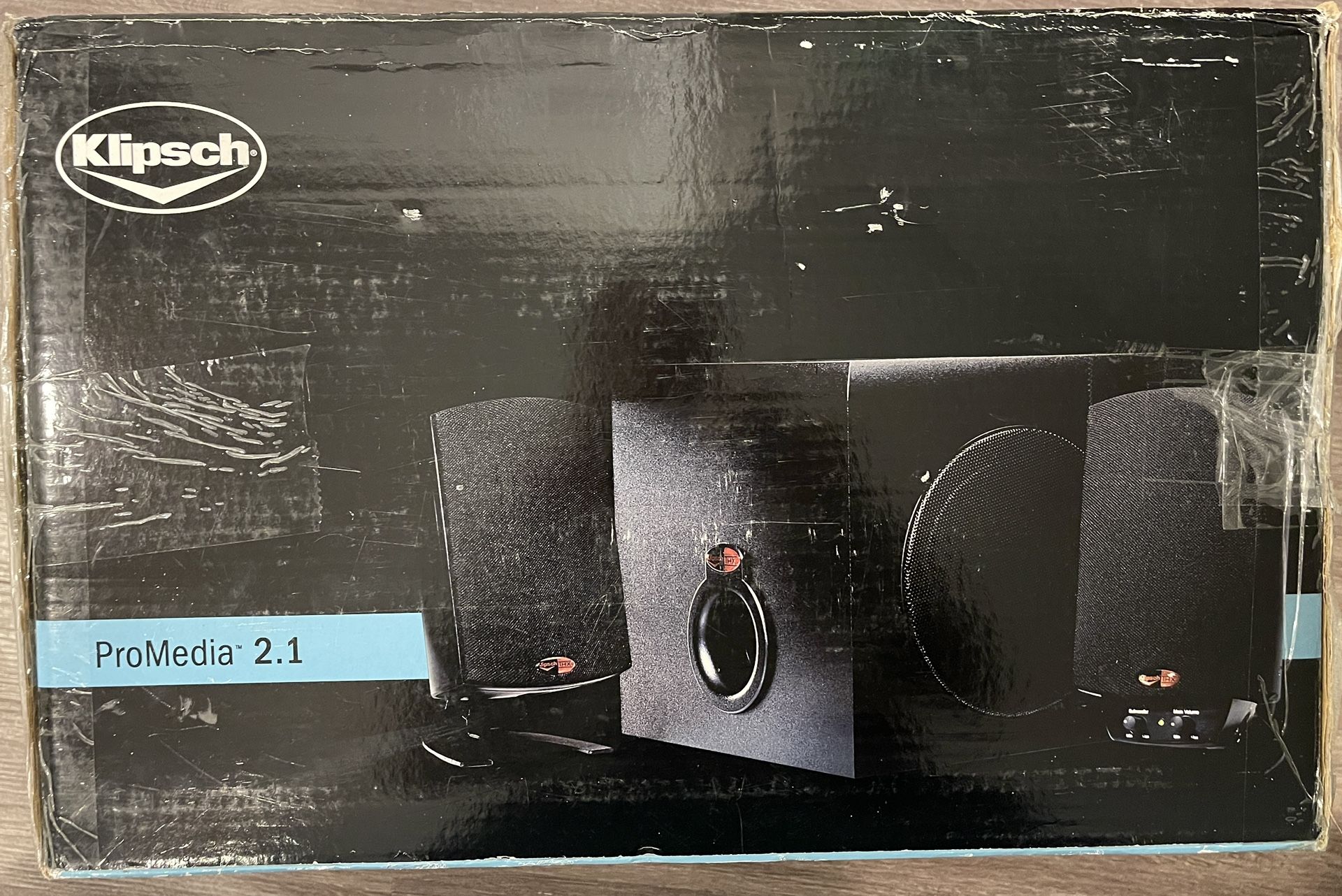 Klipsch ProMedia 2.1 THX Certified Speaker System - Black - 200 WATTS