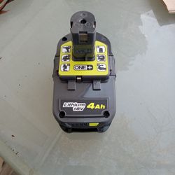 New Riobi. 4 Hour Battery