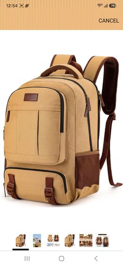 NEW, Canvas Laptop Backpack