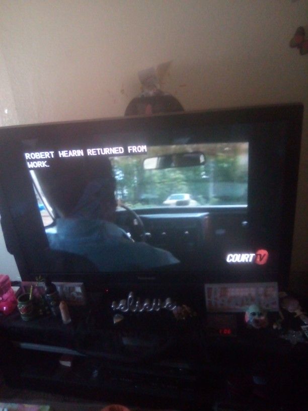 Great Condition 55 In . Panasonic HD Television With Remote