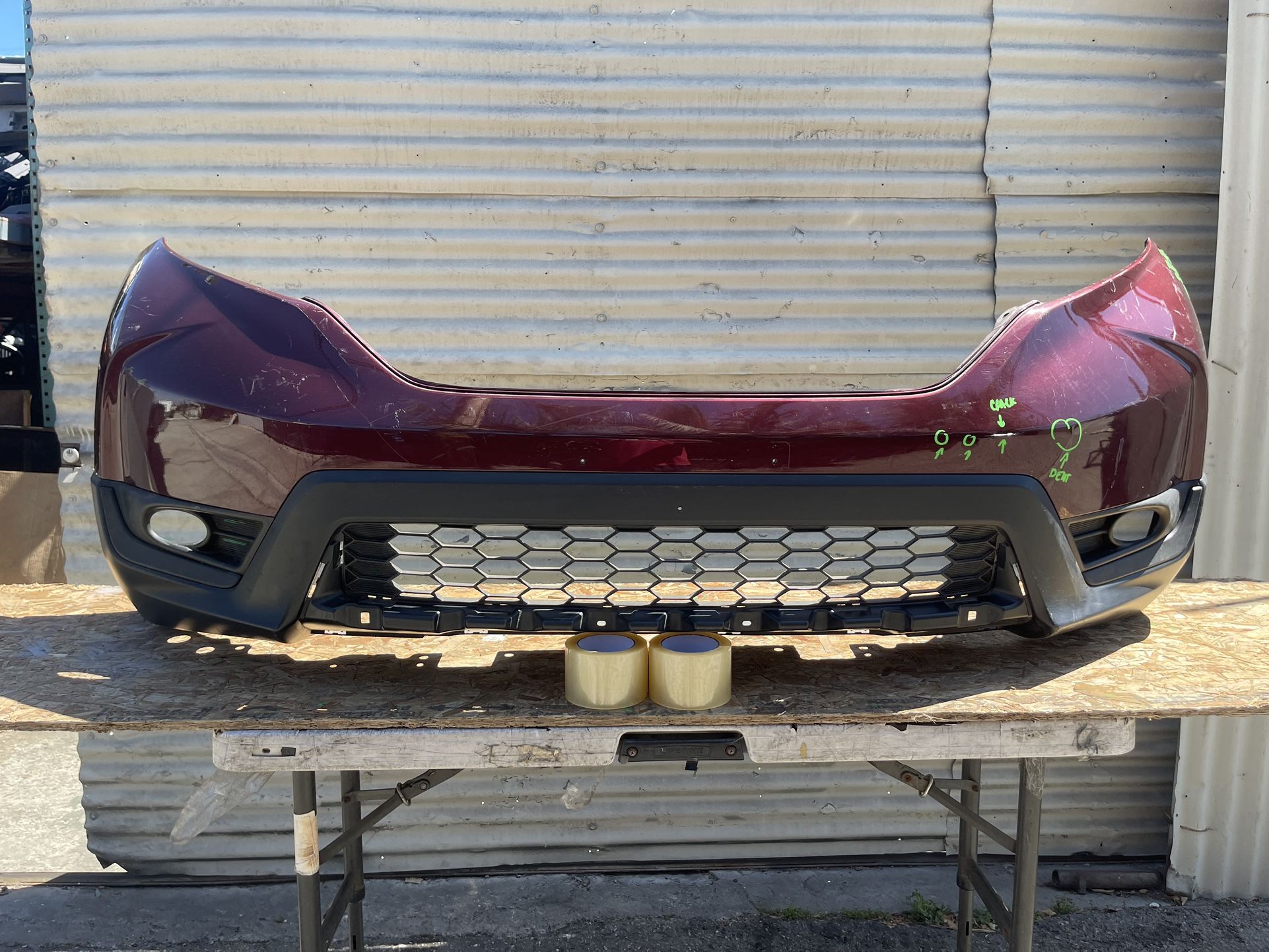 2017 2018 2019 HONDA CR-V CRV FRONT BUMPER COVER OEM 71101-TLA-A000