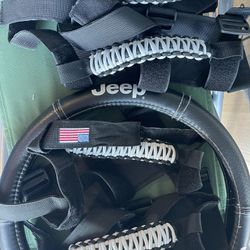 Jeep Handles And Steering Wheel Cover