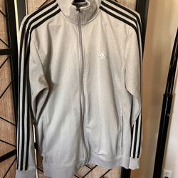 Addidas Sports Zipper Sweatshirt Size Medium