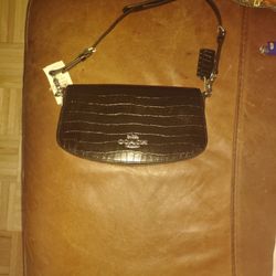 Coach Black Pocket Book Brand New 