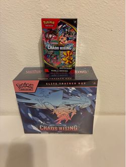 Chaos Rising ETB and Booster Bundle Lot