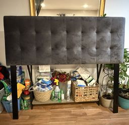 Head Board Gray  Full Size