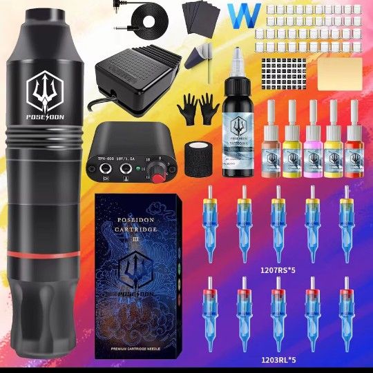 Tattoo Pen Kit New Pedal Style