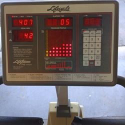 Exercise Bike Lifecycle 6500$40 Pick Up 