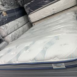 Full pillowtop mattress set