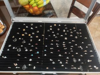 Silver Man And Woman Rings