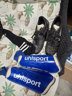 Soccer Shoes, Shin Guards, Socks