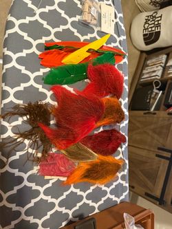 Fly Tying Materials Bundle – Bucktail & Feathers