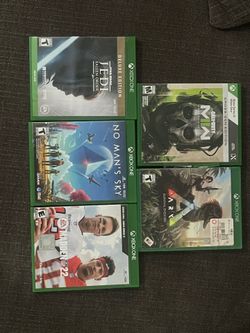 Xbox one and Series X games bundle or separately