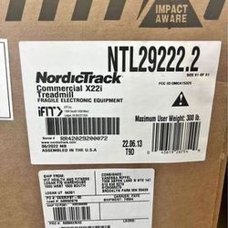BRAND NEW!! NordicTrack IFIT Commercial X22i Treadmill