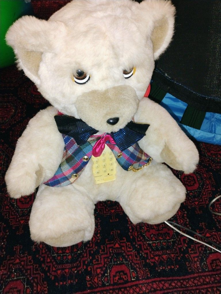 Teddy Bear Phone Pickup Only Cash